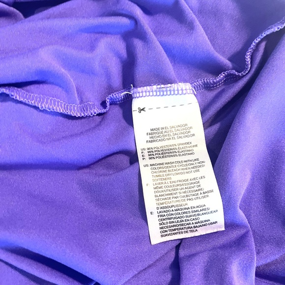 DSG Purple Racerback Performance Tank - Picture 5 of 7